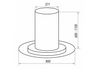 Кухонная вытяжка MAUNFELD Berta 90 нержавеющая сталь (в 3-х коробках)