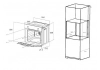 Шкаф духовой электрический MAUNFELD EOEM.589B