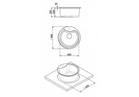 Мойка Smeg LSE48AV