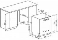 Посудомоечная машина Smeg ST2FABBL
