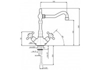 Смеситель Smeg MIR8CR