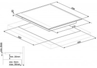 Варочная панель Smeg PI764BS