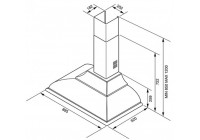 Вытяжка Smeg KC19AOE