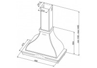 Вытяжка Smeg KCM900POE