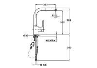 Смеситель Teka ARK 938 white