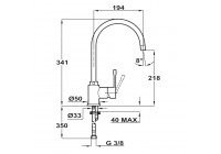 Смеситель Teka SP 995 Quartz 1/2"