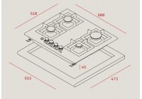 Варочная панель Teka EFX 60 4G AI AL CI DR