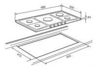 Варочная панель Teka EX 70 5G AI AL CI TR